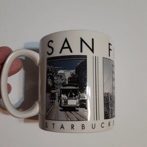 Starbucks Barista City Scene Series San Francisco California Coffee Mug 2005
